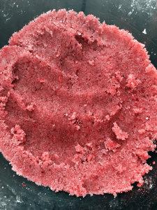 Valentine's Day Strawberry Sugar Scrub In-Process #5