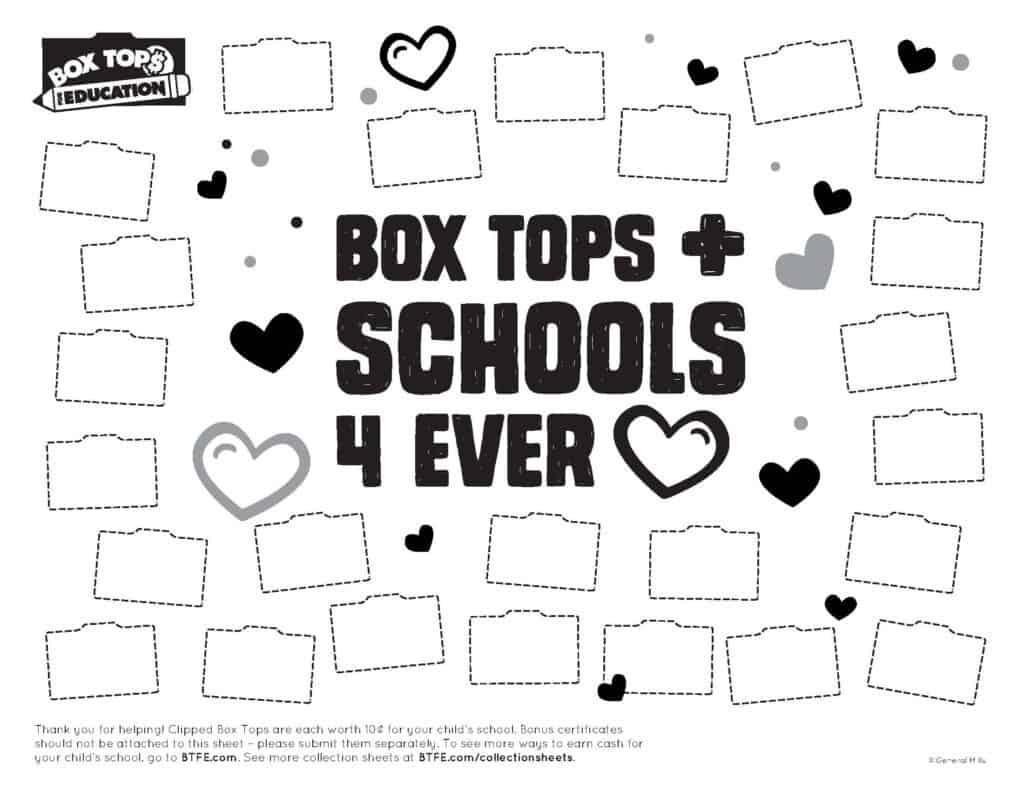 Back To School With Box Tops