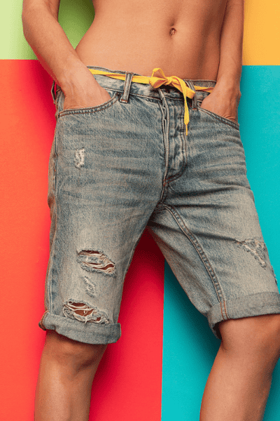 An image of men's jorts.