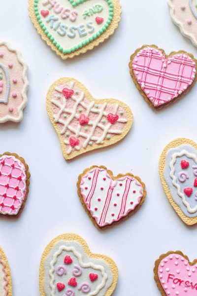 An image of beautiful sugar cookies.